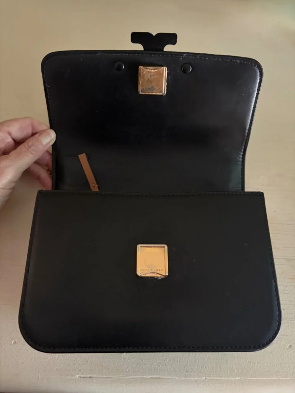 Tory Burch Black Leather Huge 